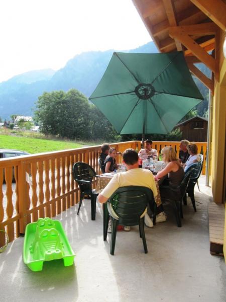 foto 3 Mietobjekt von Privatpersonen Chtel chalet Rhne-Alpes Haute-Savoie Ausblick von der Terrasse