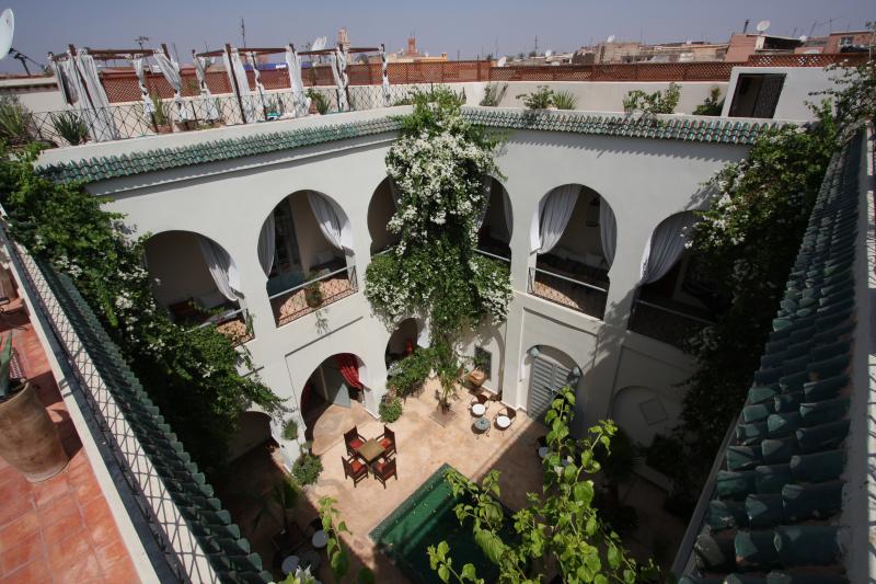 foto 20 Mietobjekt von Privatpersonen Marrakesch chambrehote   Ausblick von der Terrasse