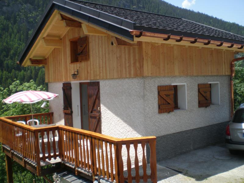 foto 9 Mietobjekt von Privatpersonen Peisey-Vallandry chalet Rhne-Alpes Savoyen Ausblick von der Terrasse