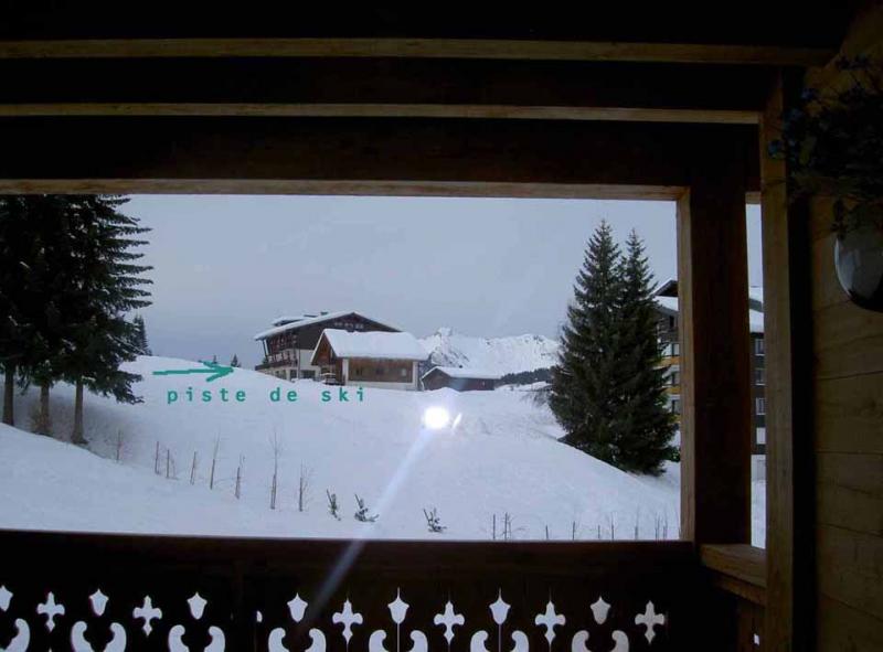 foto 3 Mietobjekt von Privatpersonen Les Gets appartement Rhne-Alpes Haute-Savoie Ausblick aus der Ferienunterkunft