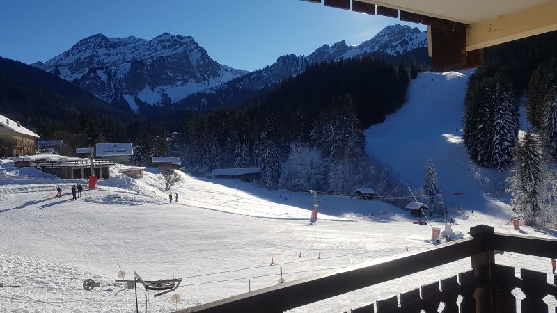 foto 11 Mietobjekt von Privatpersonen Bellevaux Hirmentaz La Chvrerie studio Rhne-Alpes Haute-Savoie Ausblick vom Balkon