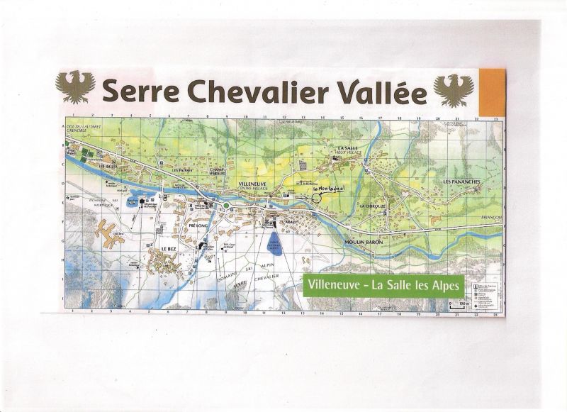foto 28 Mietobjekt von Privatpersonen Serre Chevalier appartement Provence-Alpes-Cte d'Azur Hautes-Alpes Grundriss des Objektes