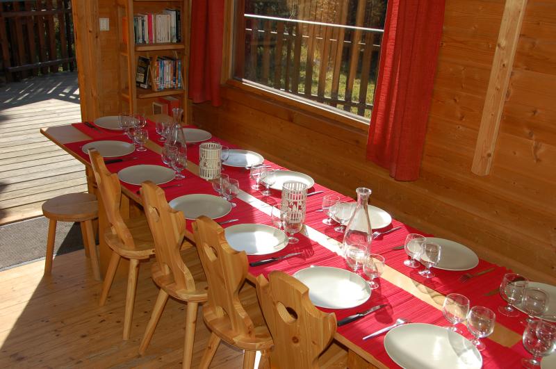 foto 6 Mietobjekt von Privatpersonen Les 2 Alpes chalet Rhne-Alpes Isre Esszimmer