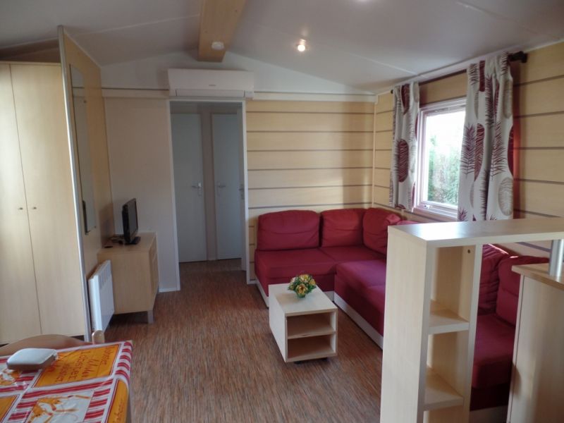 foto 3 Mietobjekt von Privatpersonen Les Mathes mobilhome Poitou-Charentes Charente-Maritime Wohnzimmer