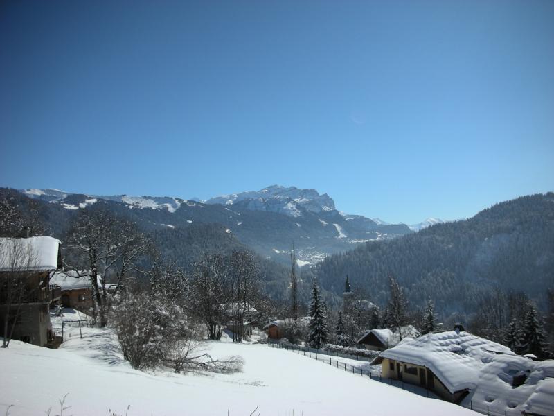foto 2 Mietobjekt von Privatpersonen Les Carroz d'Araches chalet Rhne-Alpes Haute-Savoie Ausblick vom Balkon