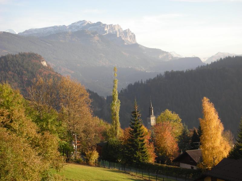 foto 5 Mietobjekt von Privatpersonen Les Carroz d'Araches chalet Rhne-Alpes Haute-Savoie Ausblick vom Balkon