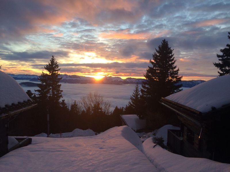 foto 9 Mietobjekt von Privatpersonen Chamrousse chalet Rhne-Alpes Isre Ausblick von der Terrasse