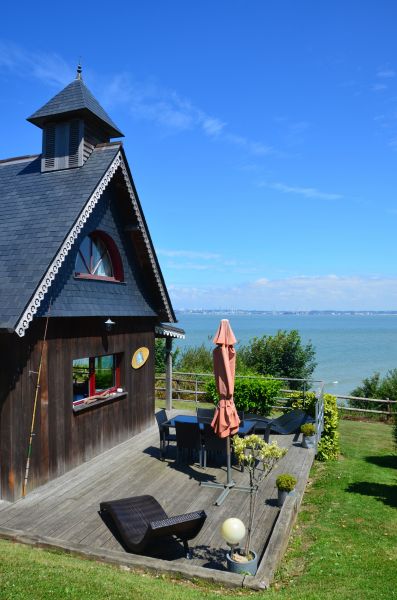 foto 1 Mietobjekt von Privatpersonen Honfleur maison Basse-Normandie Calva Ausblick von der Terrasse