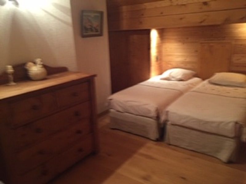 foto 13 Mietobjekt von Privatpersonen Les Contamines Montjoie chalet Rhne-Alpes Haute-Savoie Schlafzimmer 2