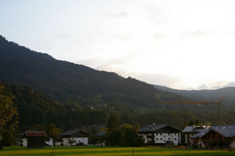 foto 11 Mietobjekt von Privatpersonen Samons appartement Rhne-Alpes Haute-Savoie Ausblick von der Terrasse