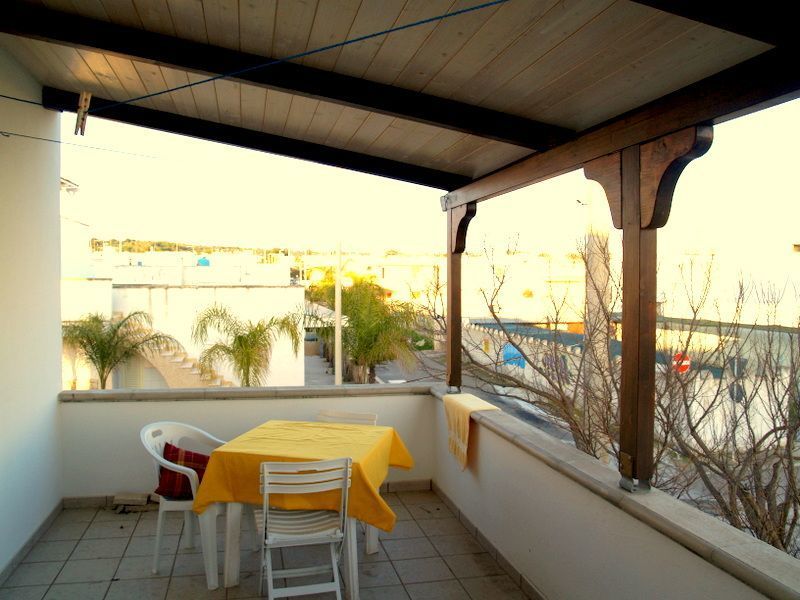 foto 1 Mietobjekt von Privatpersonen Lido Marini appartement Apulien Lecce (+Umland) Ausblick von der Terrasse