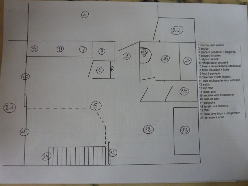 foto 17 Mietobjekt von Privatpersonen Vieux Boucau appartement Aquitanien Landes Grundriss des Objektes