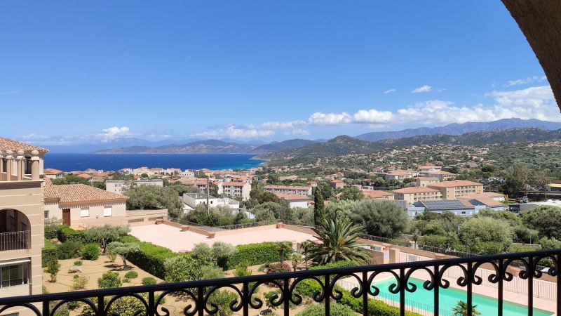 foto 7 Mietobjekt von Privatpersonen Location Ile Rousse appartement Korsika Haute-Corse Ausblick von der Terrasse