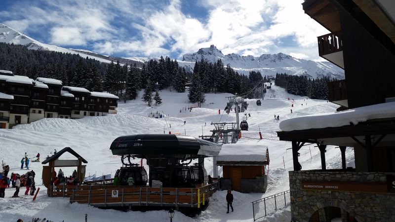 foto 10 Mietobjekt von Privatpersonen Valmorel studio Rhne-Alpes Savoyen Ausblick vom Balkon