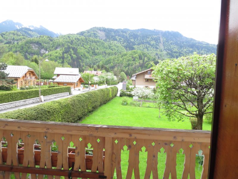 foto 4 Mietobjekt von Privatpersonen Samons appartement Rhne-Alpes Haute-Savoie Ausblick vom Balkon