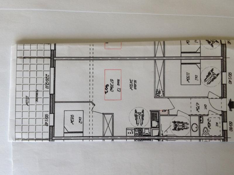 foto 4 Mietobjekt von Privatpersonen Sarzeau appartement Bretagne Morbihan Grundriss des Objektes