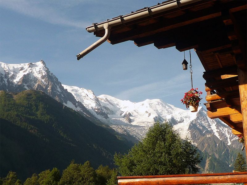 foto 6 Mietobjekt von Privatpersonen Chamonix Mont-Blanc chalet Rhne-Alpes Haute-Savoie Ausblick aus der Ferienunterkunft