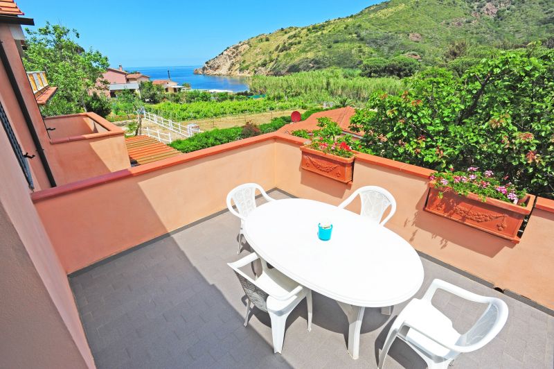 foto 3 Mietobjekt von Privatpersonen Rio nell'Elba appartement Toskana Elba Ausblick von der Terrasse