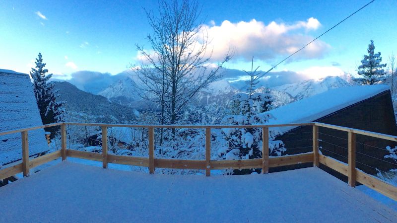 foto 3 Mietobjekt von Privatpersonen Alpe d'Huez chalet Rhne-Alpes Isre Ausblick von der Terrasse