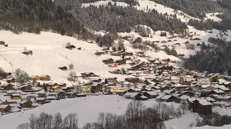 foto 14 Mietobjekt von Privatpersonen Areches Beaufort appartement Rhne-Alpes Savoyen Ausblick von der Terrasse