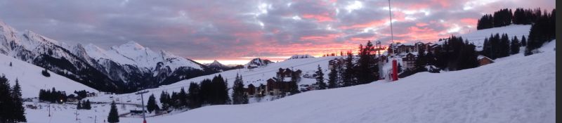 foto 6 Mietobjekt von Privatpersonen Manigod-Croix Fry/L'tale-Merdassier appartement Rhne-Alpes Haute-Savoie Ausblick vom Balkon