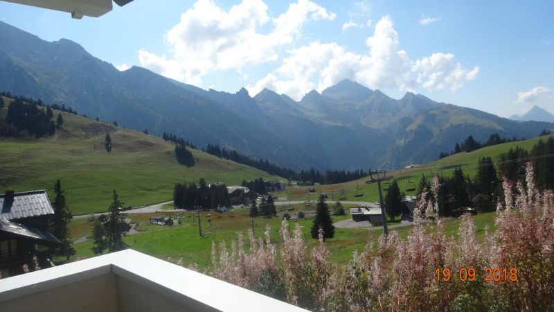 foto 11 Mietobjekt von Privatpersonen Manigod-Croix Fry/L'tale-Merdassier appartement Rhne-Alpes Haute-Savoie Ausblick vom Balkon