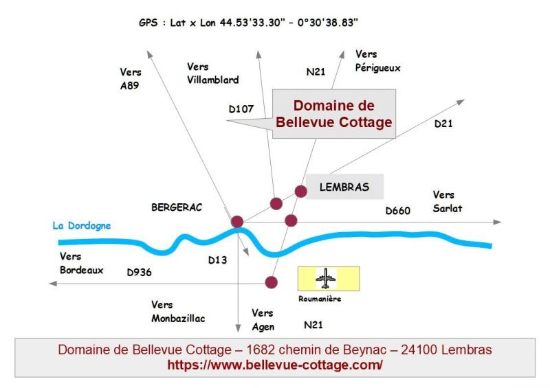 foto 15 Mietobjekt von Privatpersonen Bergerac gite Aquitanien Dordogne Grundriss des Objektes