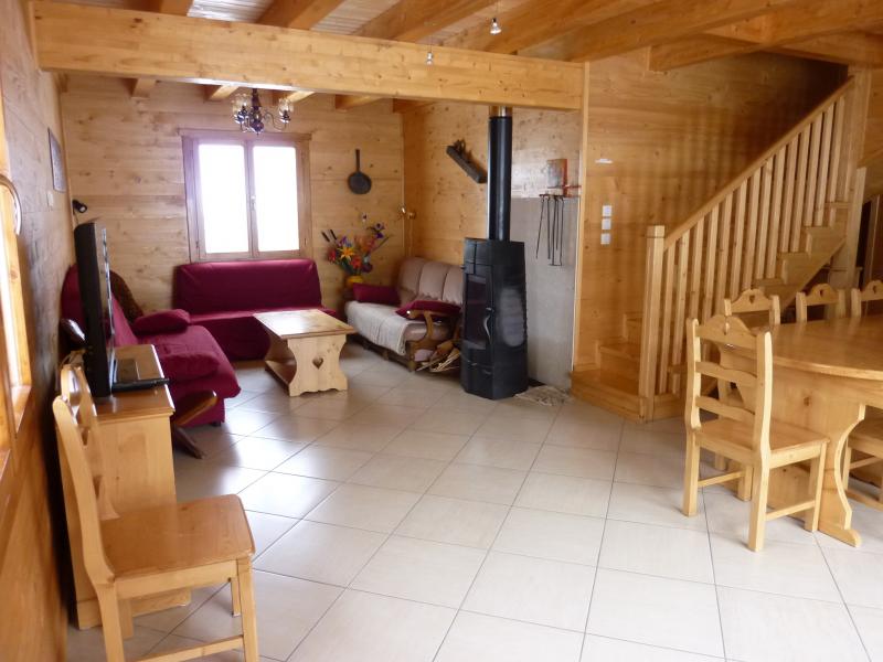 foto 2 Mietobjekt von Privatpersonen Les Orres chalet Provence-Alpes-Cte d'Azur Hautes-Alpes Wohnzimmer 1