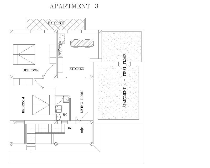 foto 29 Mietobjekt von Privatpersonen Pisciotta appartement Kampanien Salerno (Umland) Grundriss des Objektes