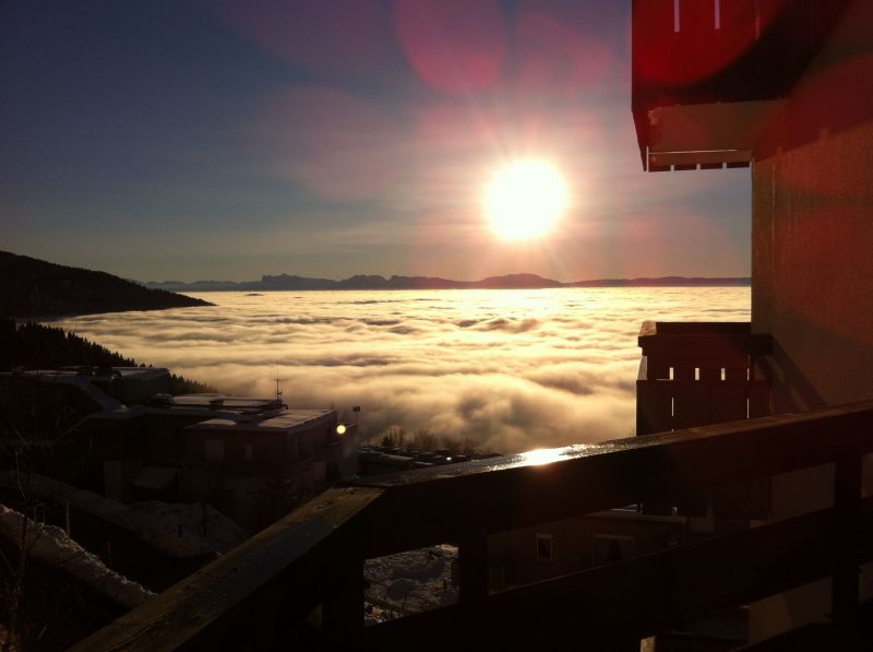 foto 18 Mietobjekt von Privatpersonen Les Sept Laux studio Rhne-Alpes Isre Ausblick vom Balkon