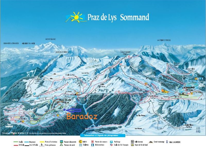 foto 17 Mietobjekt von Privatpersonen Praz de Lys Sommand chalet Rhne-Alpes Haute-Savoie Kartenansicht