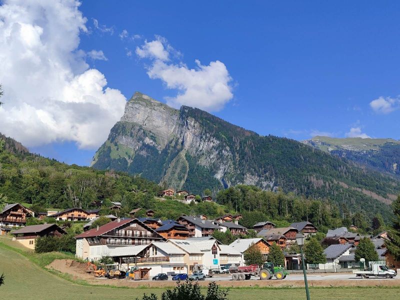 foto 13 Mietobjekt von Privatpersonen Samons appartement Rhne-Alpes Haute-Savoie Ausblick vom Balkon