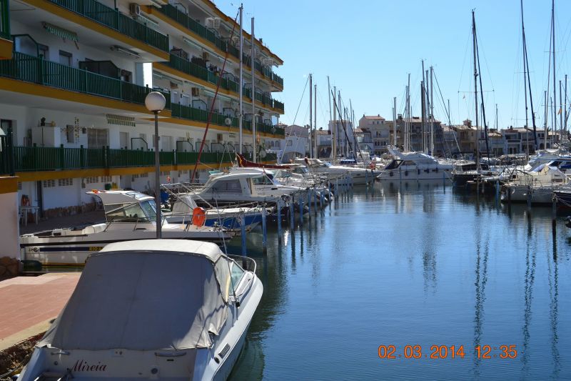 foto 14 Mietobjekt von Privatpersonen Empuriabrava appartement Katalonien Provinz Girona Ausblick aus der Ferienunterkunft