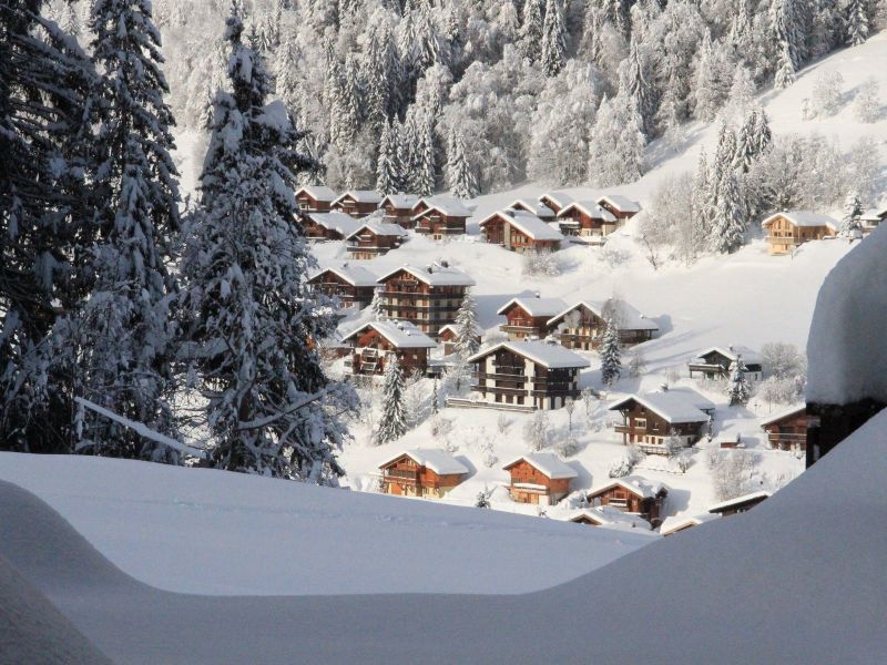 foto 14 Mietobjekt von Privatpersonen Les Gets appartement Rhne-Alpes Haute-Savoie Ausblick von der Terrasse