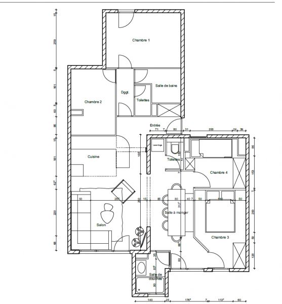 foto 16 Mietobjekt von Privatpersonen Valmorel appartement Rhne-Alpes Savoyen Grundriss des Objektes