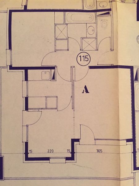 foto 17 Mietobjekt von Privatpersonen La Plagne appartement Rhne-Alpes Savoyen Grundriss des Objektes