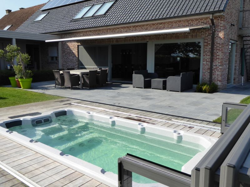 foto 7 Mietobjekt von Privatpersonen Kortrijk gite Westflandern  Schwimmbad