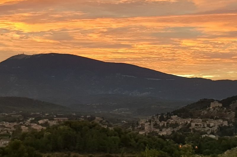 foto 0 Mietobjekt von Privatpersonen Vaison la Romaine gite Provence-Alpes-Cte d'Azur Vaucluse Ausblick aus der Ferienunterkunft