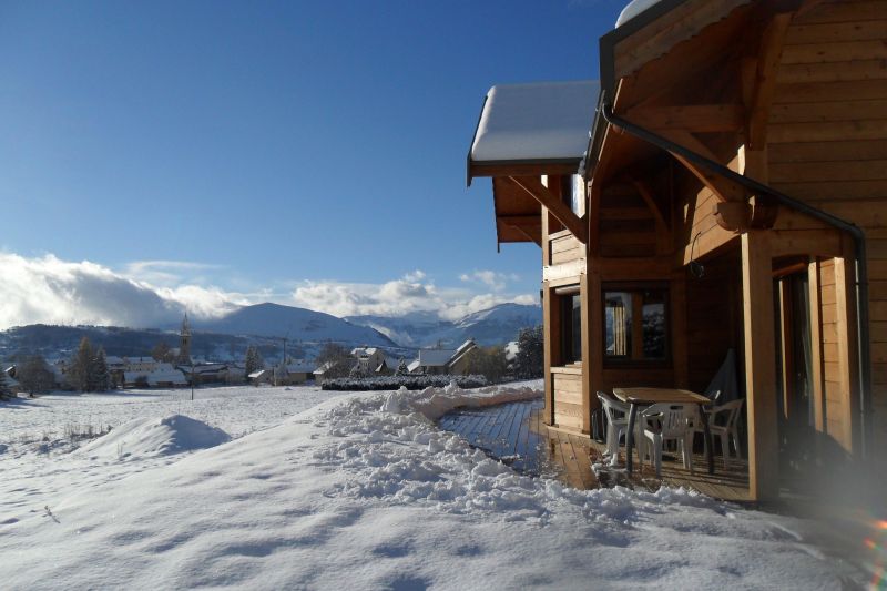 foto 5 Mietobjekt von Privatpersonen Ancelle chalet Provence-Alpes-Cte d'Azur Hautes-Alpes Ausblick von der Terrasse