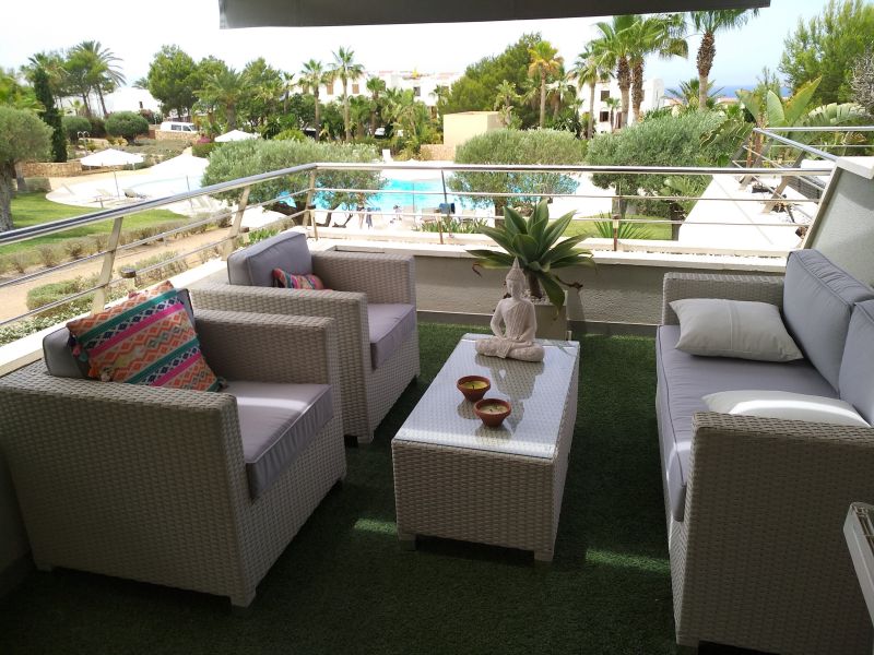 foto 2 Mietobjekt von Privatpersonen Cala Tarida appartement Balearische Inseln Ibiza Terrasse