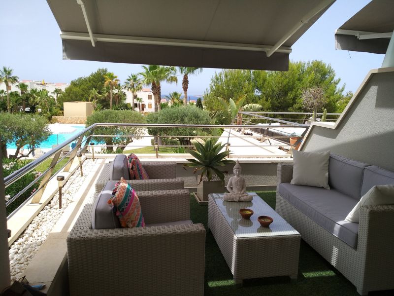 foto 3 Mietobjekt von Privatpersonen Cala Tarida appartement Balearische Inseln Ibiza Terrasse