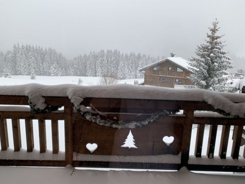 foto 14 Mietobjekt von Privatpersonen Praz de Lys Sommand appartement Rhne-Alpes Haute-Savoie Ausblick von der Terrasse