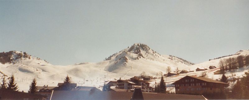 foto 5 Mietobjekt von Privatpersonen Bellevaux Hirmentaz La Chvrerie appartement Rhne-Alpes Haute-Savoie Ausblick vom Balkon