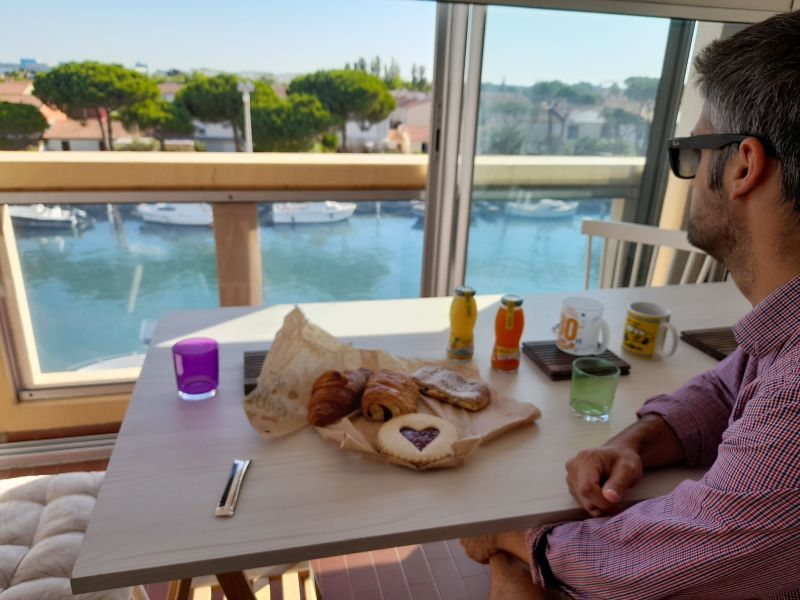 foto 6 Mietobjekt von Privatpersonen Palavas-les-Flots appartement Languedoc-Roussillon Hrault Ausblick von der Terrasse