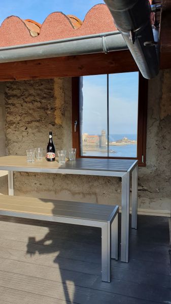 foto 3 Mietobjekt von Privatpersonen Collioure appartement Languedoc-Roussillon Pyrenen (Mittelmeer) Ausblick von der Terrasse