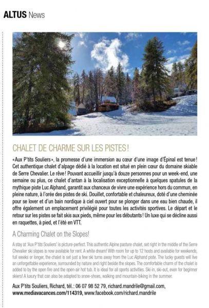 foto 2 Mietobjekt von Privatpersonen Serre Chevalier chalet Provence-Alpes-Cte d'Azur Hautes-Alpes