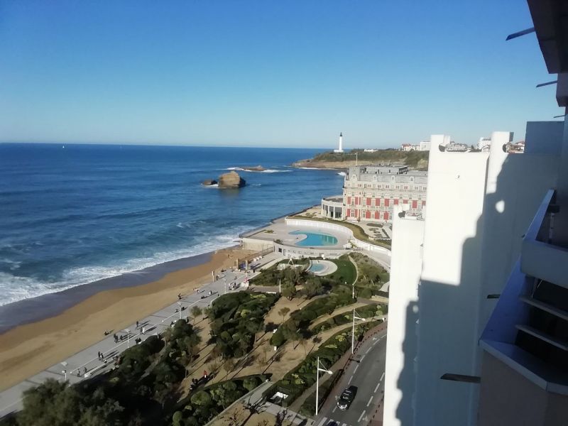 foto 1 Mietobjekt von Privatpersonen Biarritz studio Aquitanien Pyrenen (Atlantik) Ausblick vom Balkon