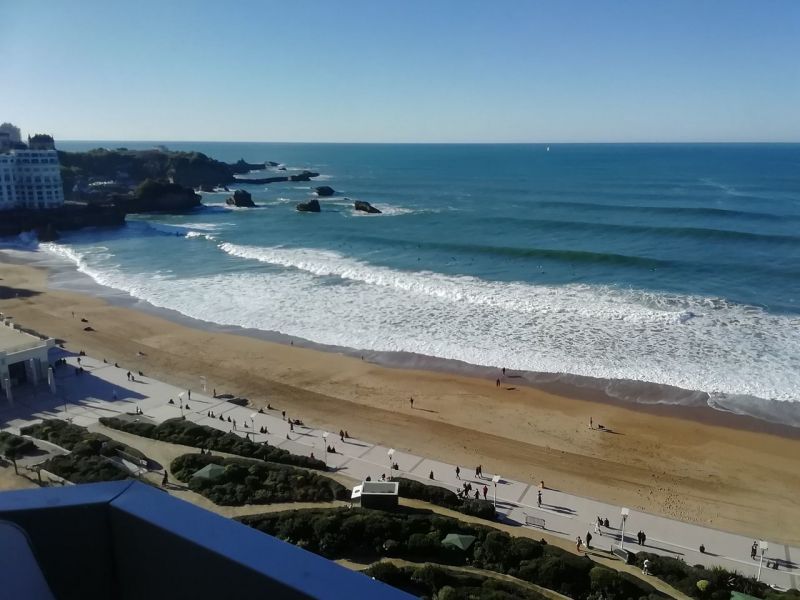 foto 3 Mietobjekt von Privatpersonen Biarritz studio Aquitanien Pyrenen (Atlantik) Ausblick vom Balkon