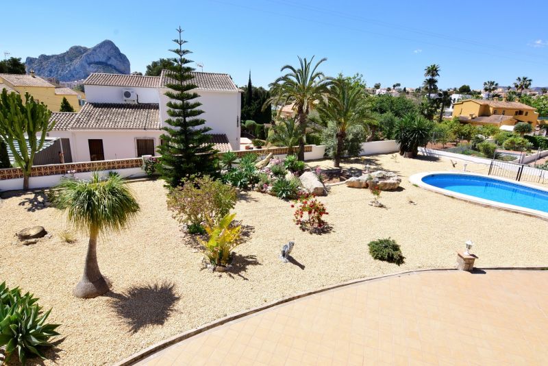 foto 1 Mietobjekt von Privatpersonen Calpe villa Region Valencia Provinz Alicante Ausblick von der Terrasse