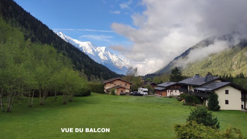 foto 9 Mietobjekt von Privatpersonen Chamonix Mont-Blanc appartement Rhne-Alpes Haute-Savoie Ausblick vom Balkon